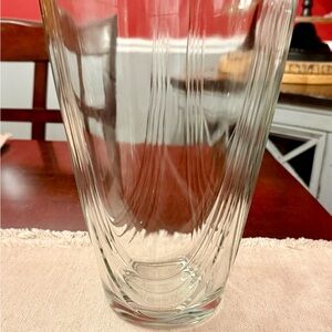 Vintage Neiman Marcus Brand Lead Crystal Vase Perfect Condition